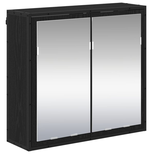 Sada koupelnového nábytku 3 ks Černý dub 80 x 33 x 60 cm 3402313