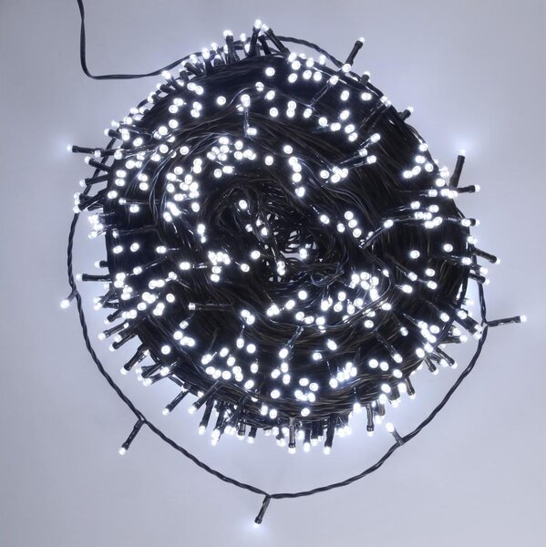 BRILAGI - LED Venkovní vánoční řetěz 1000xLED/8 funkcí 105 m IP44 studená bílá