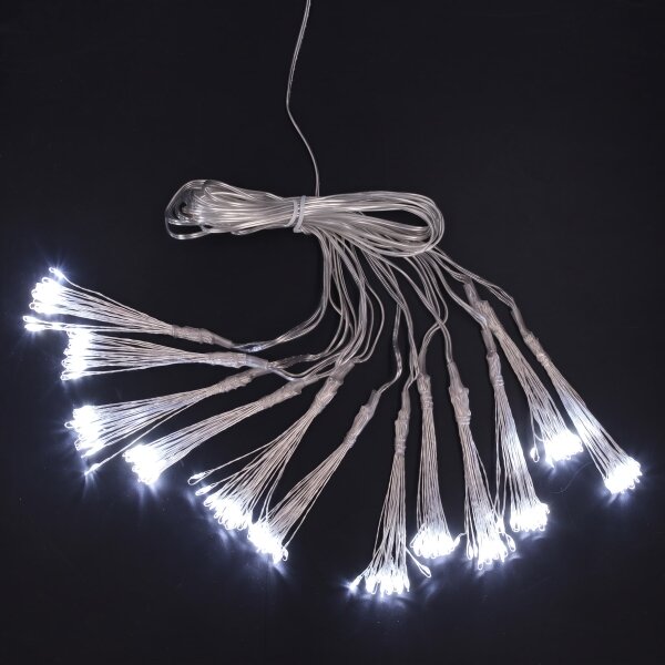 BRILAGI - LED Venkovní vánoční řetěz 300xLED 7m IP44 studená bílá ohňostroj