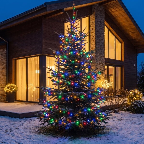 BRILAGI - LED Venkovní vánoční řetěz 700xLED/8 funkcí 75 m IP44 multicolor