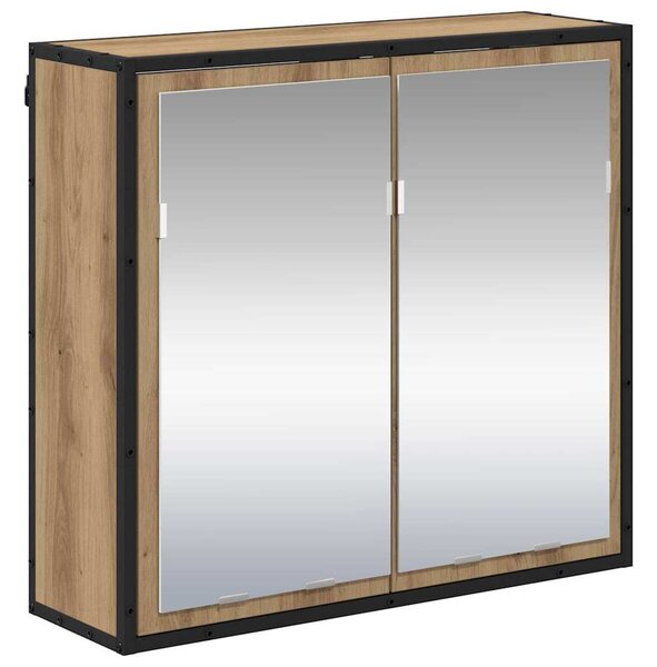 Sada koupelnového nábytku 2 ks Artisanový dub 65 x 33 x 60 cm 3402403