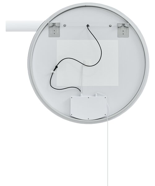 LED koupelnové zrcadlo ANOST 107 cm 90 cm Stříbrná