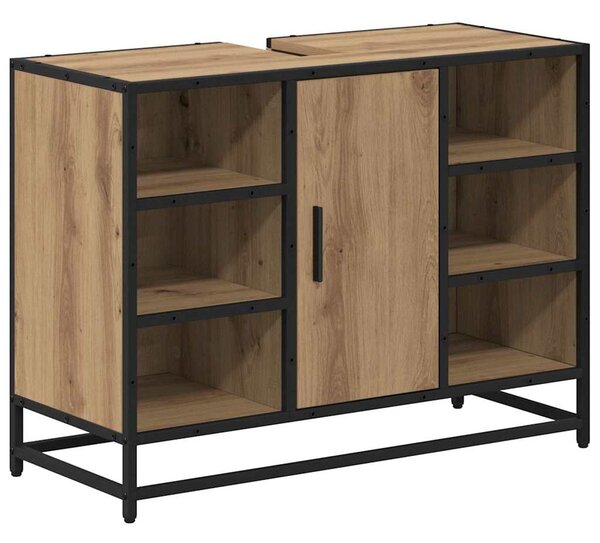 Sada koupelnového nábytku 2 ks Artisanový dub 80 x 33 x 60 cm 3402460