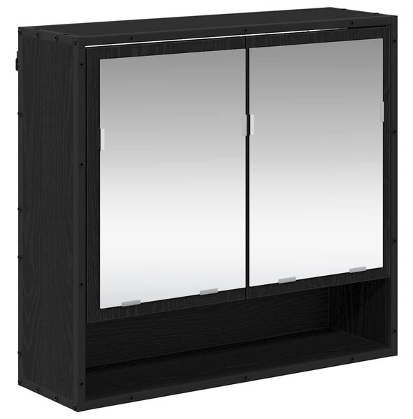 Sada koupelnového nábytku 4 ks Černý dub 65 x 33 x 60 cm 3402511
