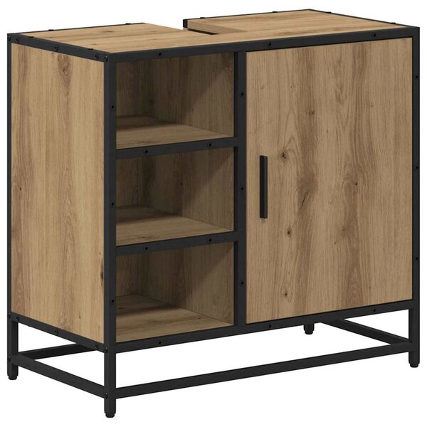 Sada koupelnového nábytku 2 ks Artisanový dub 65 x 33 x 60 cm 3402403
