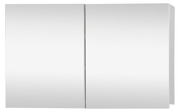 Zrcadlová skříňka bez osvětlení Brida 85 cm bílá