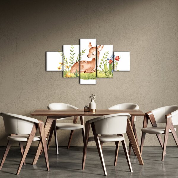 Obraz - Malý srneček (125x70 cm)