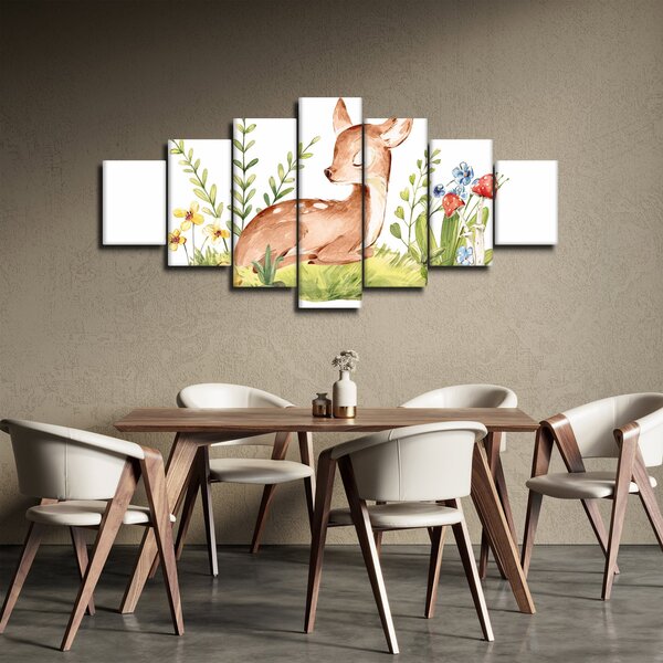 Obraz - Malý srneček (210x100 cm)