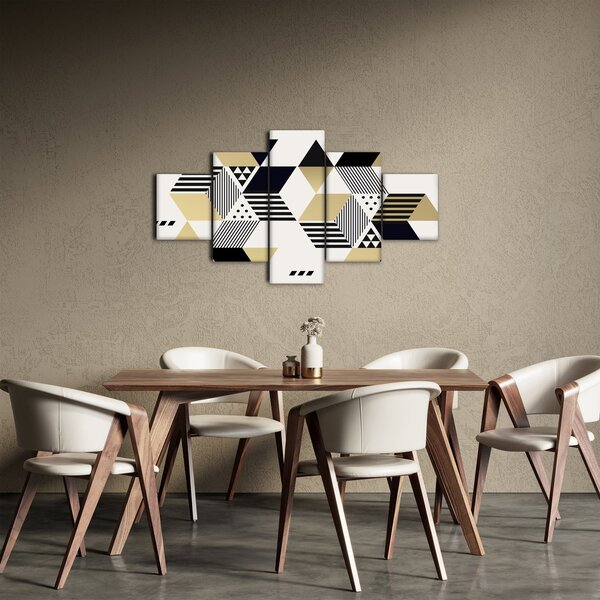 Obraz - Geometrické tvary N⁰1 (125x70 cm)