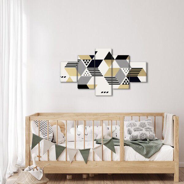 Obraz - Geometrické tvary N⁰1 (125x70 cm)