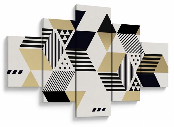 Obraz - Geometrické tvary N⁰1 (125x70 cm)