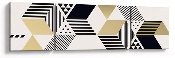 Obraz - Geometrické tvary N⁰1 (170x50 cm)