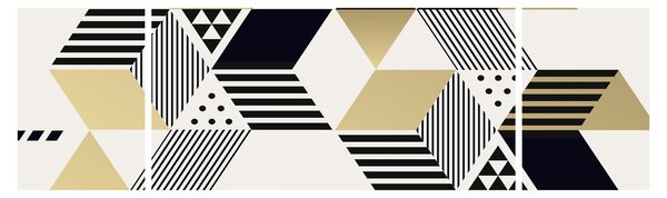 Obraz - Geometrické tvary N⁰1 (170x50 cm)