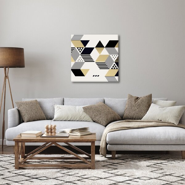 Obraz - Geometrické tvary N⁰1 (30x30 cm)