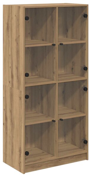 Vysoký bufet Artisanový dub 68 x 37 x 142 cm Kompozitní dřevo 3402630