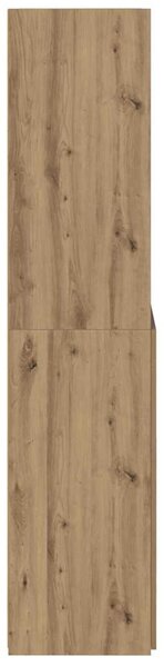 Vysoký bufet Artisanový dub 80 x 42,5 x 185 cm Kompozitní dřevo 3402633