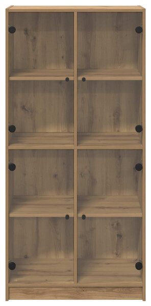 Vysoký bufet Artisanový dub 68 x 37 x 142 cm Kompozitní dřevo 3402630