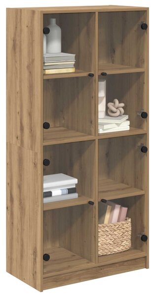 Vysoký bufet Artisanový dub 68 x 37 x 142 cm Kompozitní dřevo 3402630