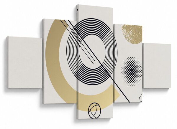Obraz - Geometrické tvary N⁰2 (125x70 cm)