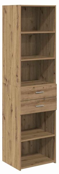 Vysoký bufet Artisanový dub 50 x 42,5 x 185 cm Kompozitní dřevo 3402642