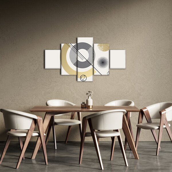 Obraz - Geometrické tvary N⁰2 (125x70 cm)