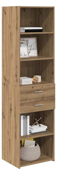 Vysoký bufet Artisanový dub 50 x 42,5 x 185 cm Kompozitní dřevo 3402642