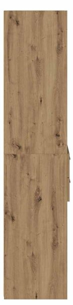 Vysoký bufet Artisanový dub 50 x 42,5 x 185 cm Kompozitní dřevo 3402642