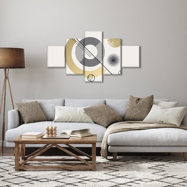 Obraz - Geometrické tvary N⁰2 (125x70 cm)