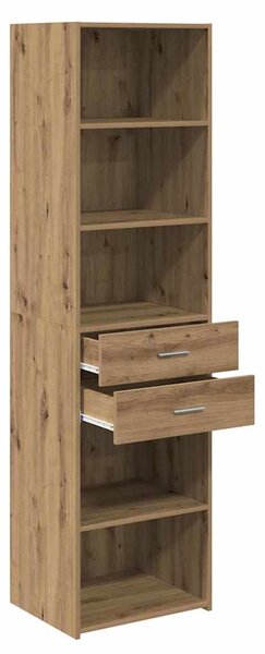 Vysoký bufet Artisanový dub 50 x 42,5 x 185 cm Kompozitní dřevo 3402642