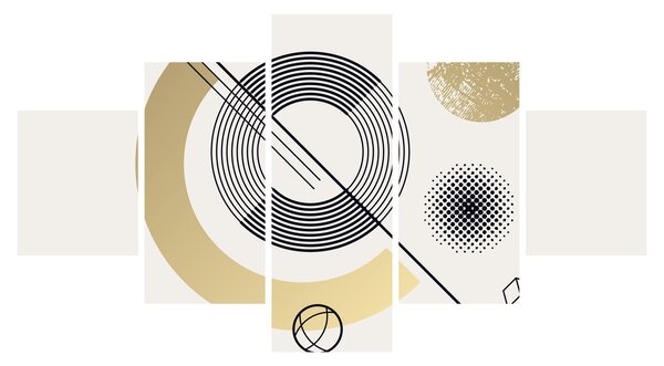 Obraz - Geometrické tvary N⁰2 (125x70 cm)