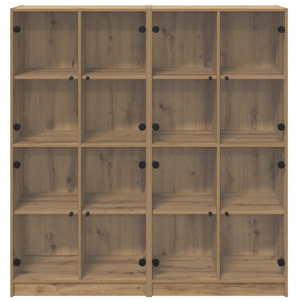 Vysoký bufet 2 ks Artisanový dub 68 x 37 x 142 cm 3402645