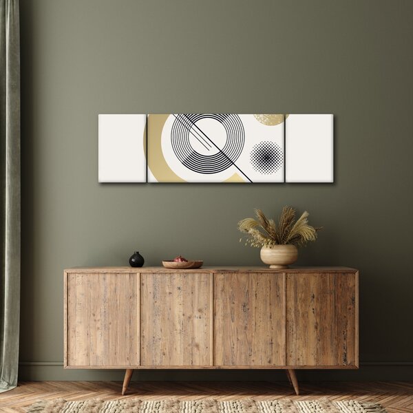 Obraz - Geometrické tvary N⁰2 (170x50 cm)