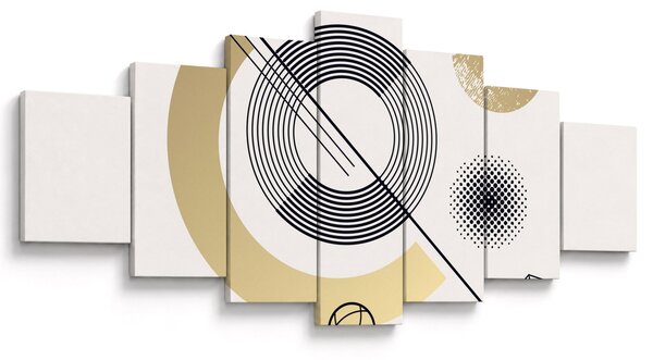 Obraz - Geometrické tvary N⁰2 (210x100 cm)