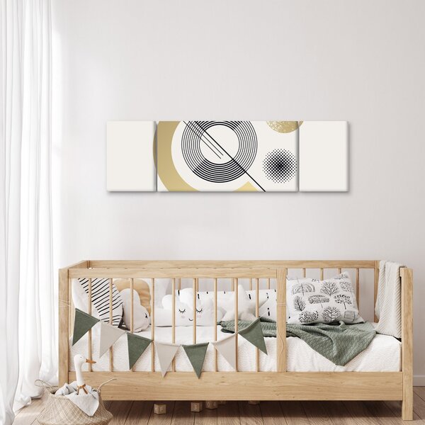 Obraz - Geometrické tvary N⁰2 (170x50 cm)
