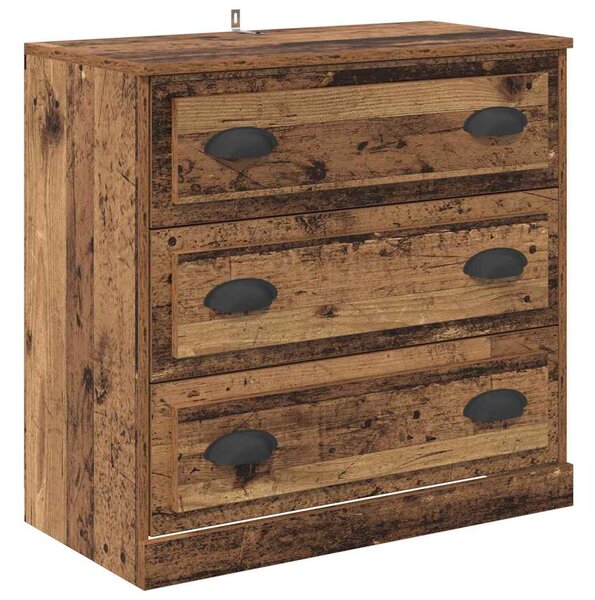 Konzole 2 ks Staré dřevo 70 x 35,5 x 67,5 cm Kompozitní dřevo 3402653