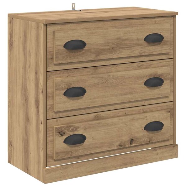 Konzole 2 ks Artisanový dub 70 x 35,5 x 67,5 cm 3402654
