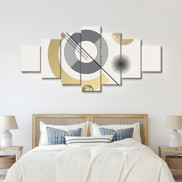 Obraz - Geometrické tvary N⁰2 (210x100 cm)