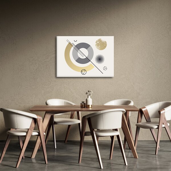 Obraz - Geometrické tvary N⁰2 (70x50 cm)
