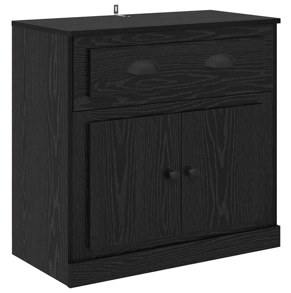 Konzole 2 ks Černý dub 70 x 35,5 x 67,5 cm Kompozitní dřevo 3402661