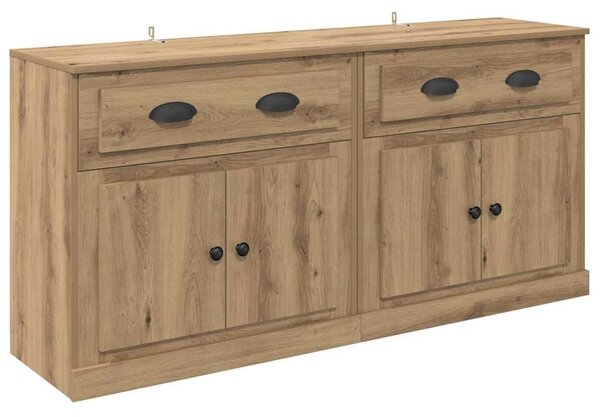 Konzole 2 ks Artisanový dub 70 x 35,5 x 67,5 cm 3402660