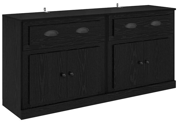Konzole 2 ks Černý dub 70 x 35,5 x 67,5 cm Kompozitní dřevo 3402661