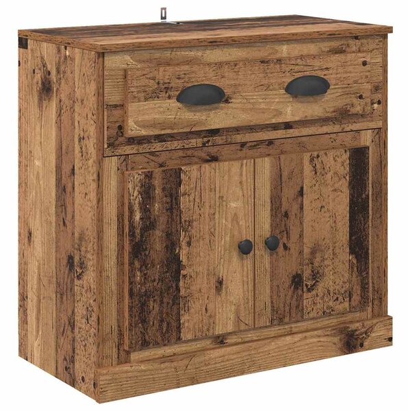 Konzole 2 ks Staré dřevo 70 x 35,5 x 67,5 cm Kompozitní dřevo 3402659