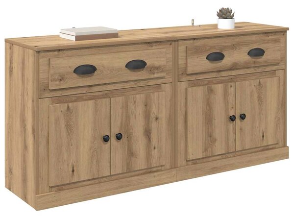 Konzole 2 ks Artisanový dub 70 x 35,5 x 67,5 cm 3402660