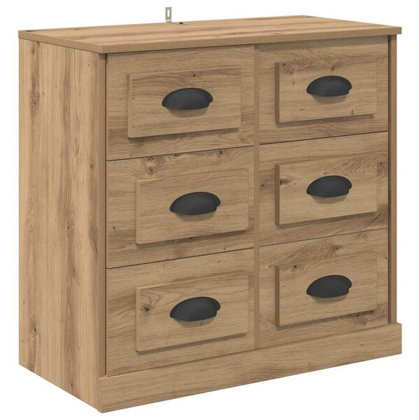 Konzole 2 ks Artisanový dub 70 x 35,5 x 67,5 cm 3402666