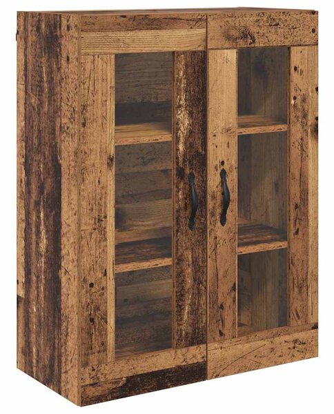Nástěnné skříně 2 ks Staré dřevo 69,5 x 34 x 90 cm 3402686