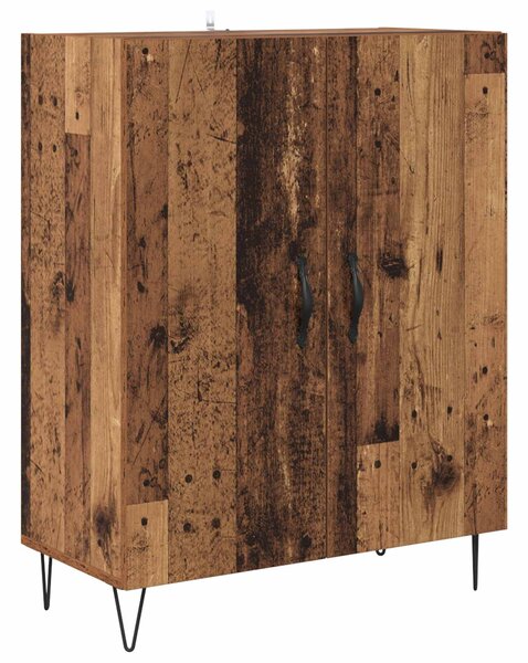 Vysoký bufet Staré dřevo 69,5 x 34 x 90 cm Kompozitní dřevo 3402692