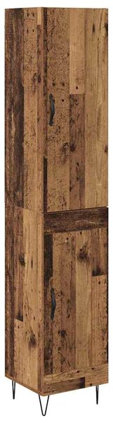 Vysoký bufet Staré dřevo 34,5 x 34 x 90 cm Kompozitní dřevo 3402721