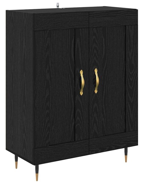 Vysoký bufet Černý dub 69,5 x 34 x 90 cm Kompozitní dřevo 3402757