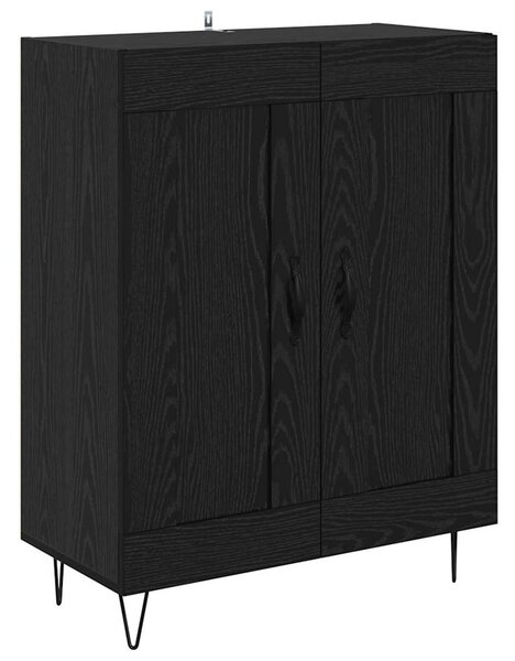 Vysoký bufet Černý dub 69,5 x 34 x 90 cm Kompozitní dřevo 3402717