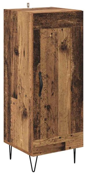 Vysoký bufet Staré dřevo 34,5 x 34 x 90 cm Kompozitní dřevo 3402721